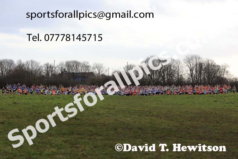 Senior Mens 2024 Northern Cross Country Champs., Sedgefield. Photo: David T. Hewitson/Sports for All Pics